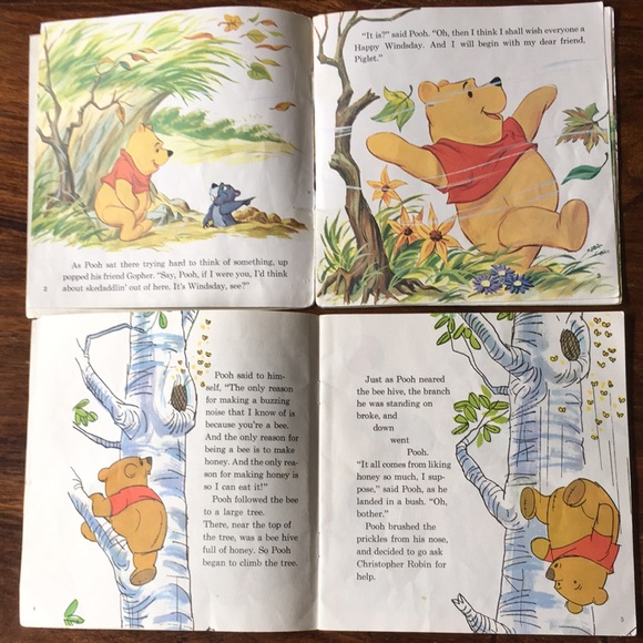 Lot of 5 Vintage Disney 24 Page Read-Along Children's Books ~ No Tapes - Picture 13 of 13